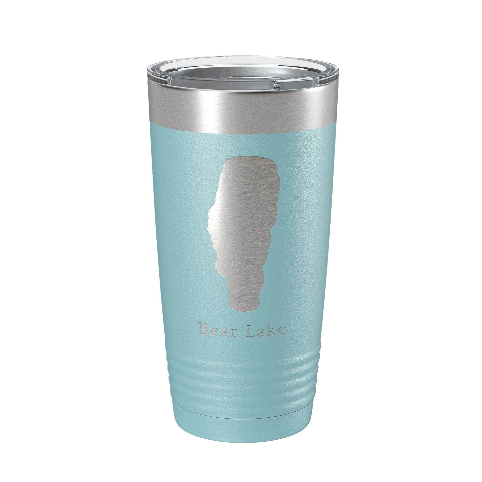 Bear Lake Map Tumbler Travel Mug Insulated Laser Engraved Coffee Cup Idaho 20 oz-13