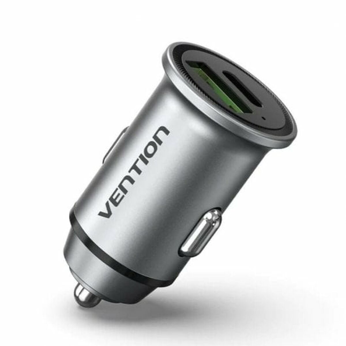 Car Charger Vention FFBH0 Black Grey 20 W (1 Unit)-0