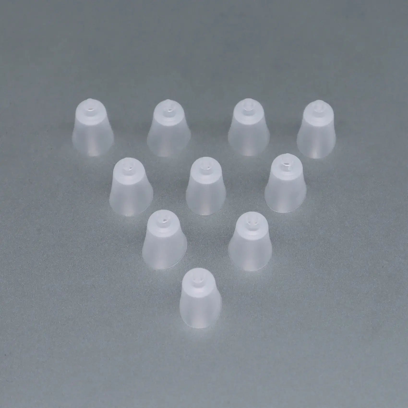 Hearing Aid Ear Piece Bell Shape Domes 10-Pack Comfortable PSAP Kit Ear Tips Invisible-2